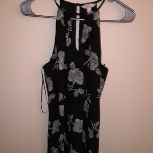 high neck dress